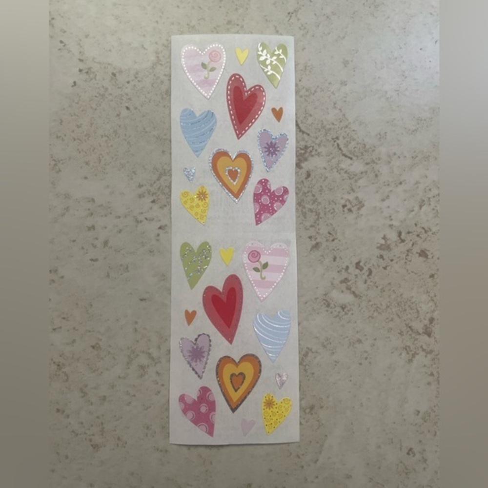 Mrs. Grossman’s vintage heart stickers 2010